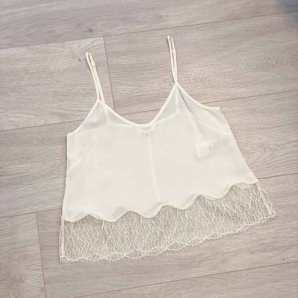 Wilfred Ivory Lace Tank Top - Picture 5 of 5